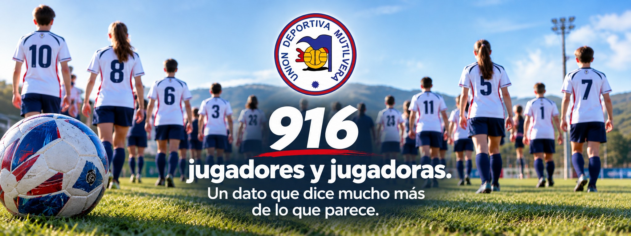 UD Mutilvera en cifras: un club con enorme impacto social